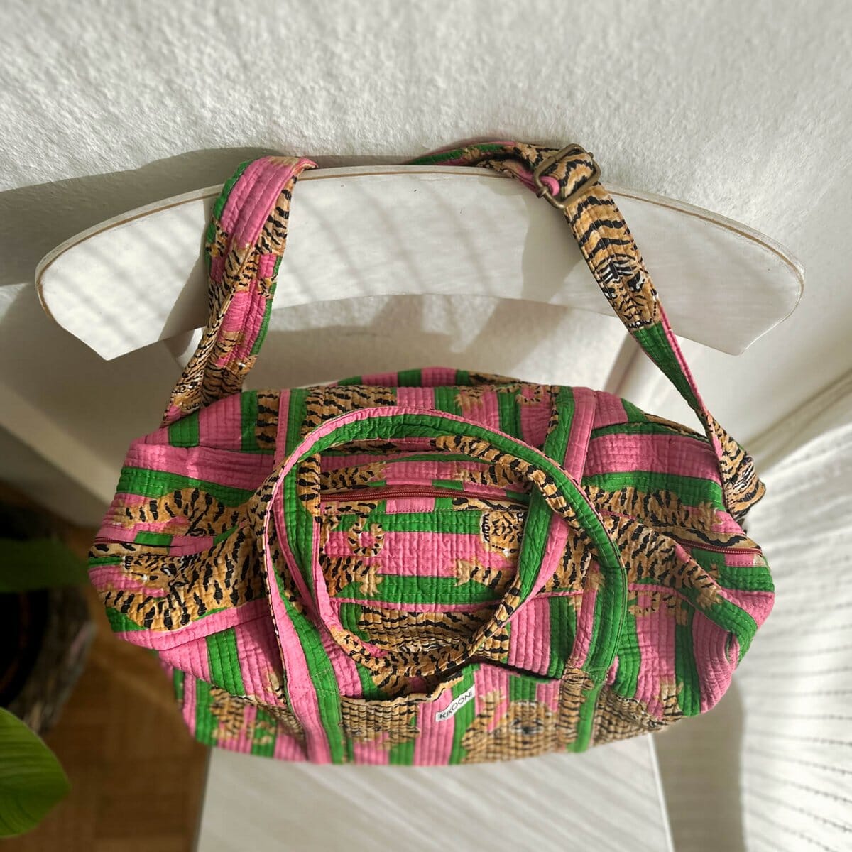 Grosse Reisetasche "Poppy Tiger Candy" Reisetasche KIKOONI 