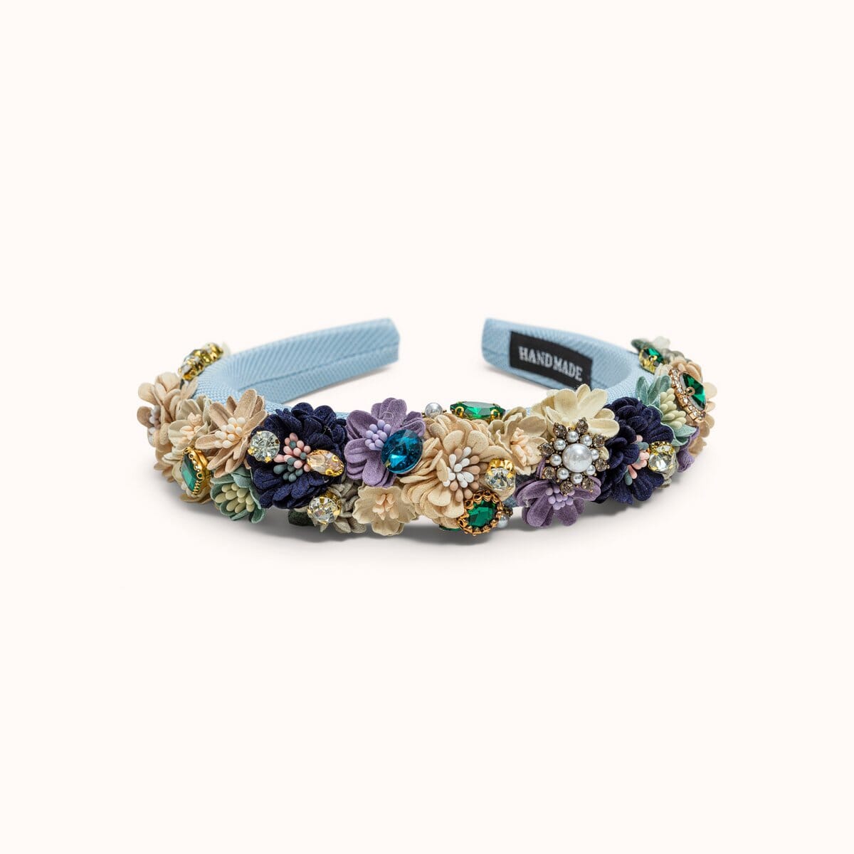 Haarreif Flower Blue by Vivi. 