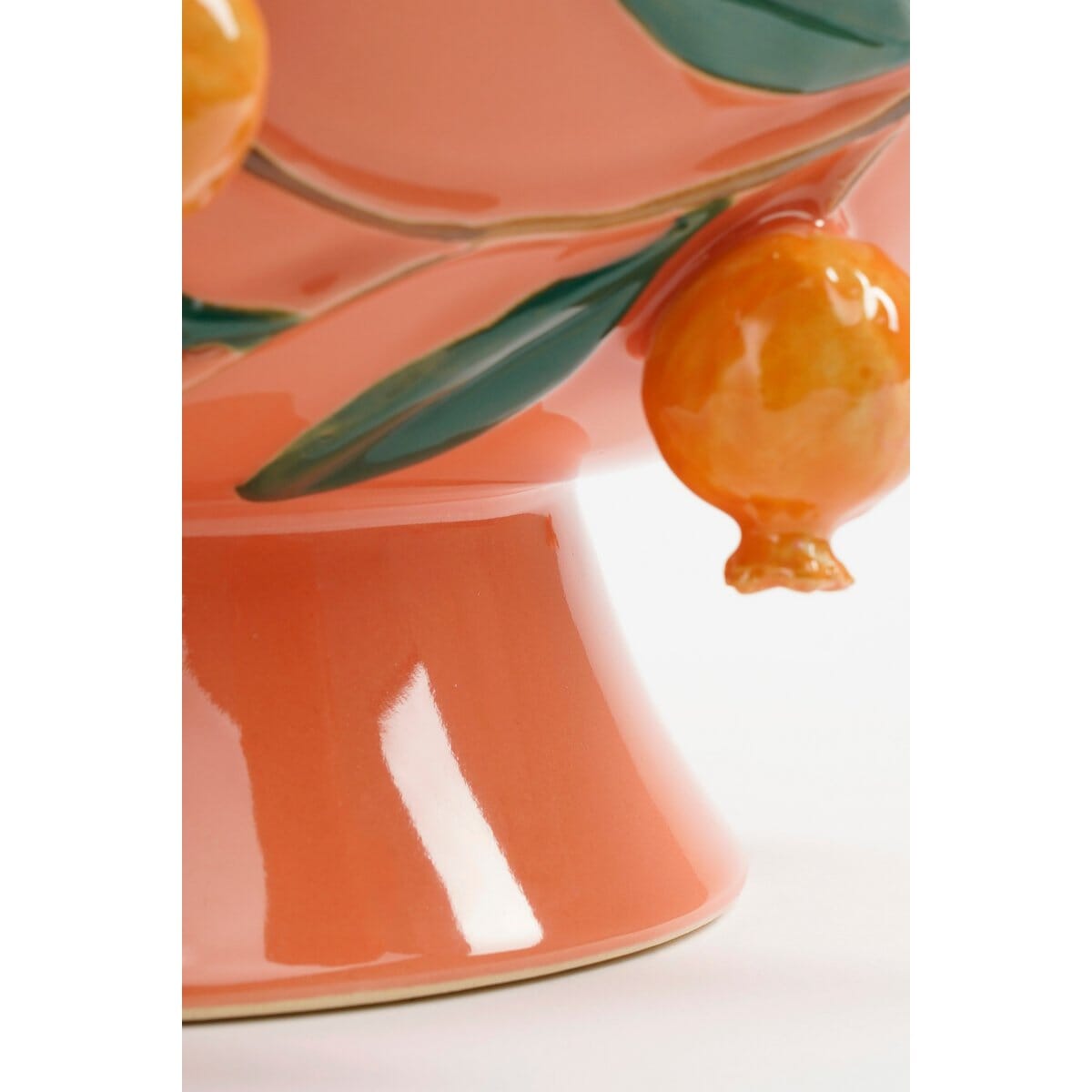 Melika Dekorationsskala - H16 x Ø39 cm - Keramik - Pink Mica Decorations 