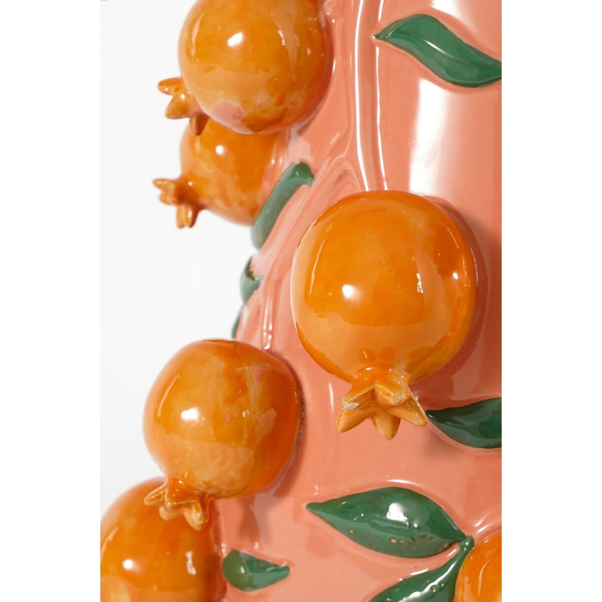 Melika Vase – H31 x Ø34 cm – Keramik – Rosa Mica Decorations 