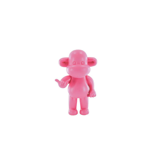 Ornament - Lose Affe Figur 'The Legend' - Polyresin - Pink - 33x21x50 cm Housevitamin 